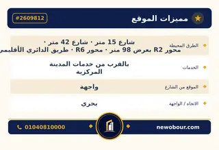 أرض - تم التخصيص 500 م² عمارة سكني — بطاقة الإعلان — 3