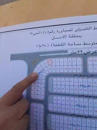 أرض - تم التخصيص 350 م² عمارة سكني — مدينة العبور الجديدة، الحي التاسع والعشرون، مجاورة 4 — 3