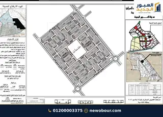 أرض - تم التخصيص 276 م² عمارة سكني — مدينة العبور الجديدة، الحي الثامن، المجاورة 5 — المخطط التفصيلي الرسمي — القادسية (قرعة 50/51) — 7