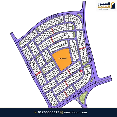 أرض - تم التخصيص 520 م²