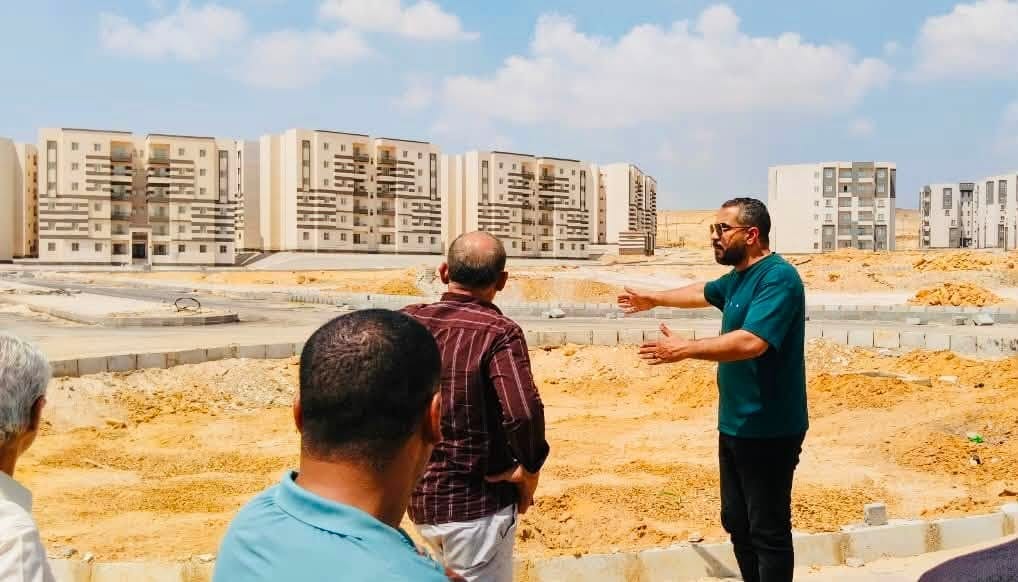 متابعة تنفيذ «سكن لكل المصريين – المرحلة الخامسة» بالحيين 15 و16 — صورة 2
