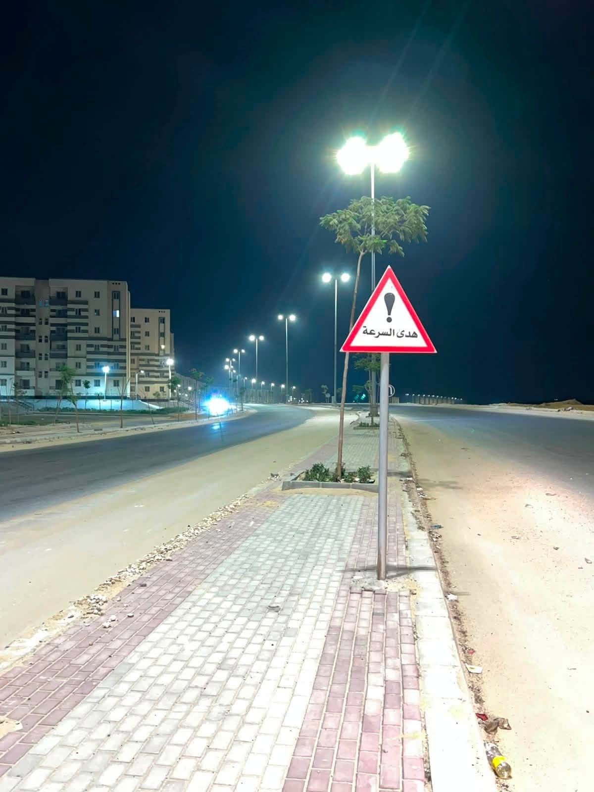 متابعة إنارة محور R2 والزراعة ورفع كفاءة الطرق — صورة 3