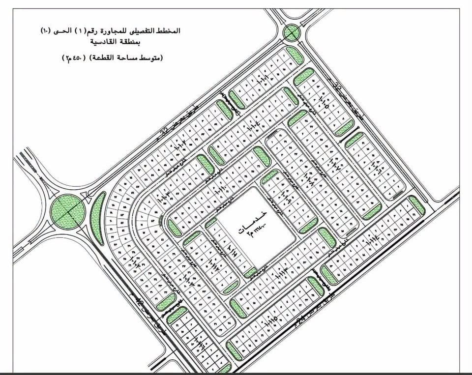 تحميل مخططات قطع الأراضي لقرعات 52 و53 و54 رقميًا بجودة عالية — صورة 3