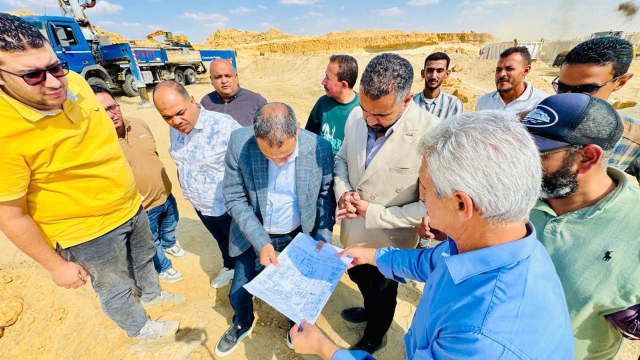 نائب رئيس الهيئة يتابع «سكن لكل المصريين» بالحيين 15 و16 ومقلب القمامة المغلق — صورة 5